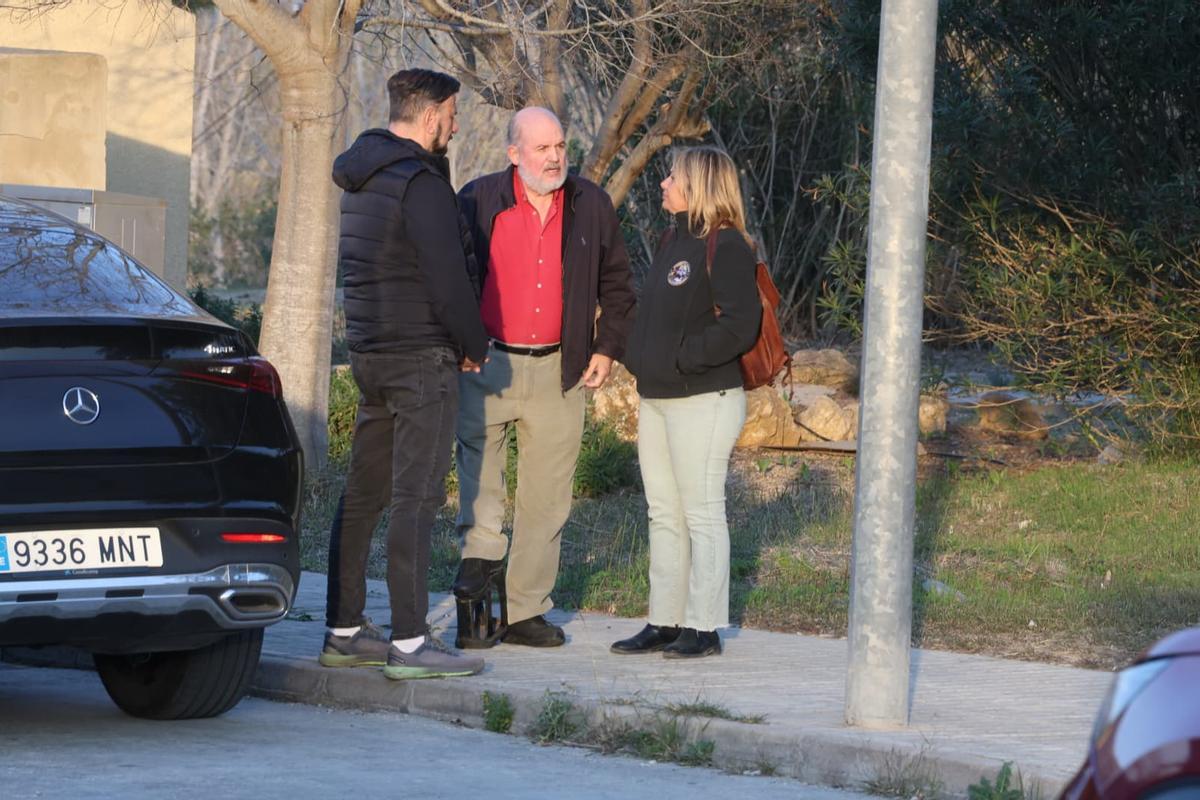 Familiares y amigos despiden a Tejero en Xàtiva