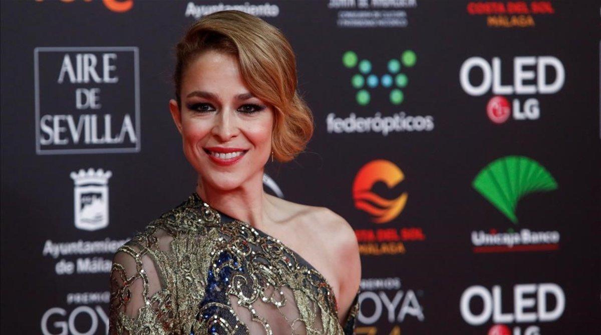 undefined51948819 actor silvia abascal poses on the red carpet at the spanish 200125201153