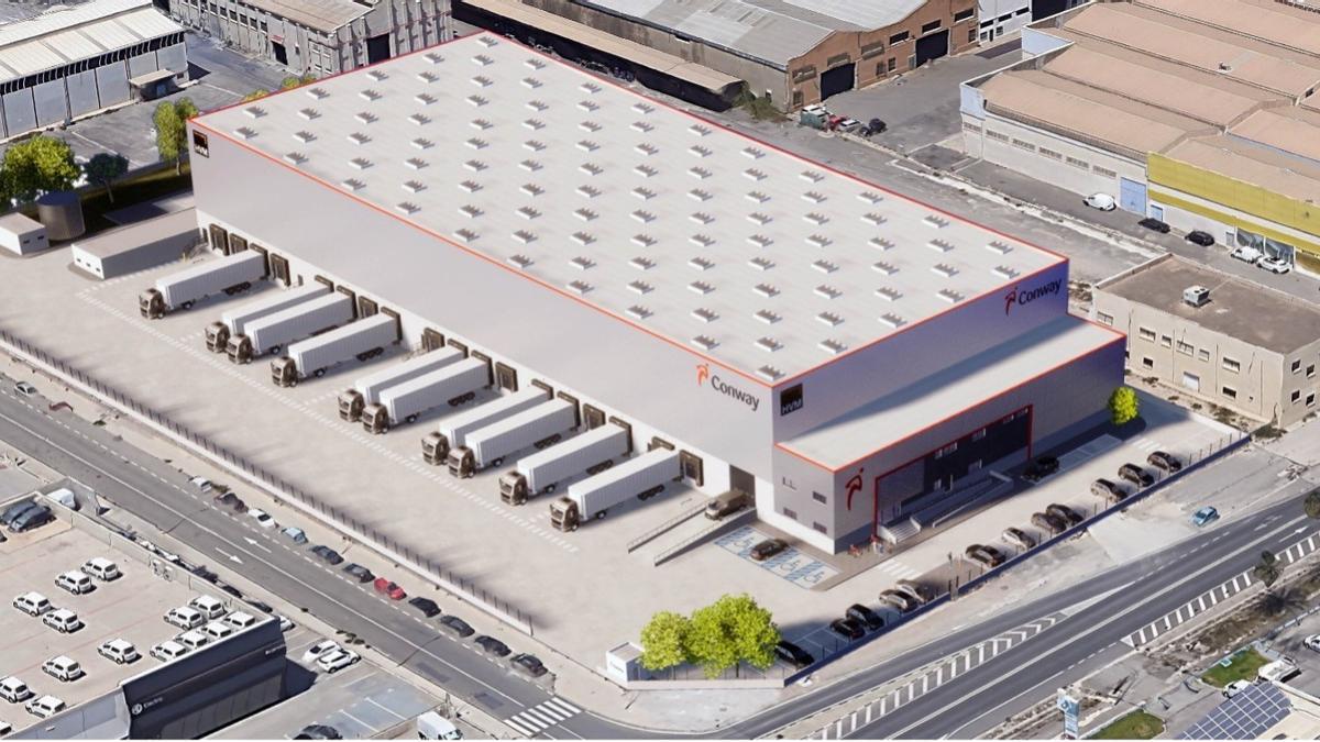 Sigue el boom de la logística en Alicante: Hispavima construye una nave  para el proveedor de restauración y tiendas de conveniencia Conway -  Información
