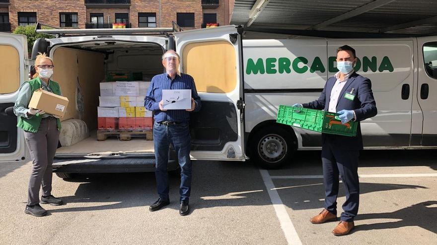 Mercadona dona más de 9.500 kilos de alimentos a entidades de Castellón y Valencia