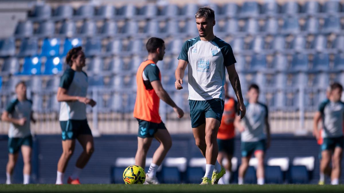 El Málaga CF, con Chupe a la cabeza, busca tres puntos muy importantes.