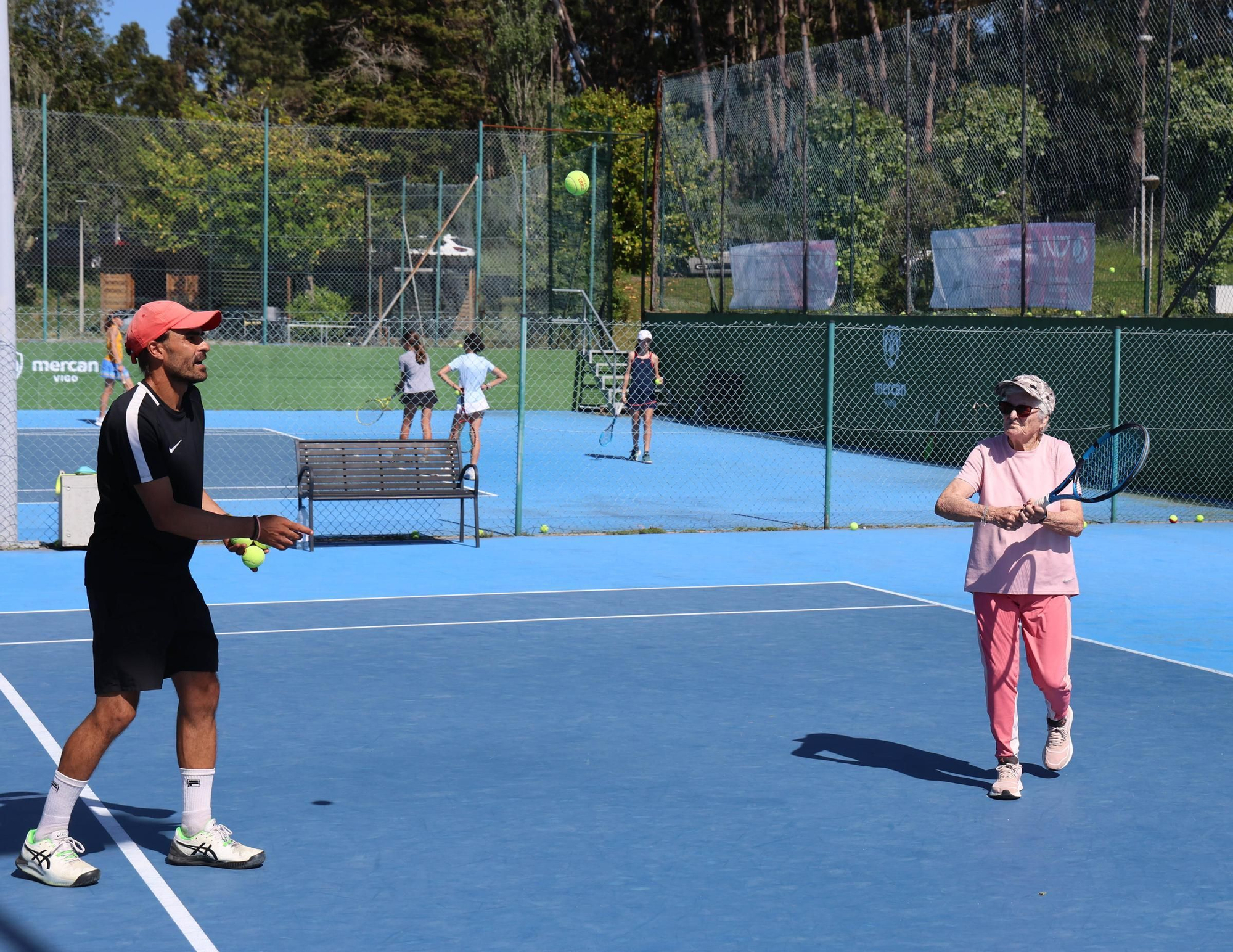 El ‘match ball’ de Esther a sus 90 años: “Estoy como una rosa”