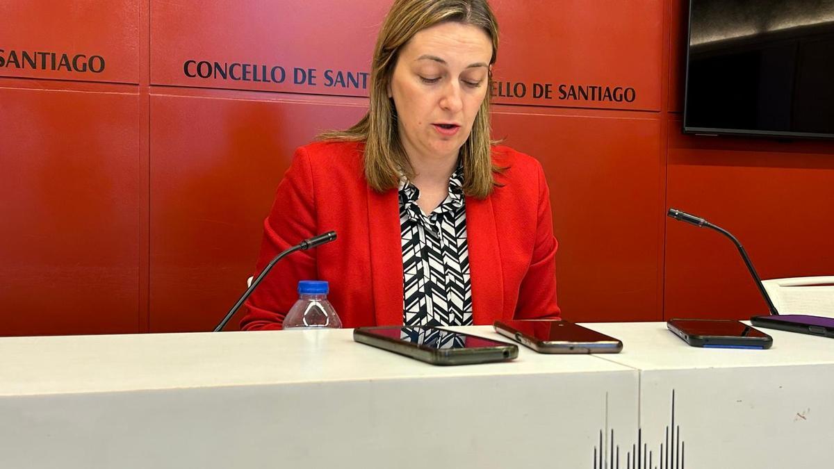 Miriam Louzao explicó las actuaciones que se llevarán a cabo en zonas rurales de Santiago