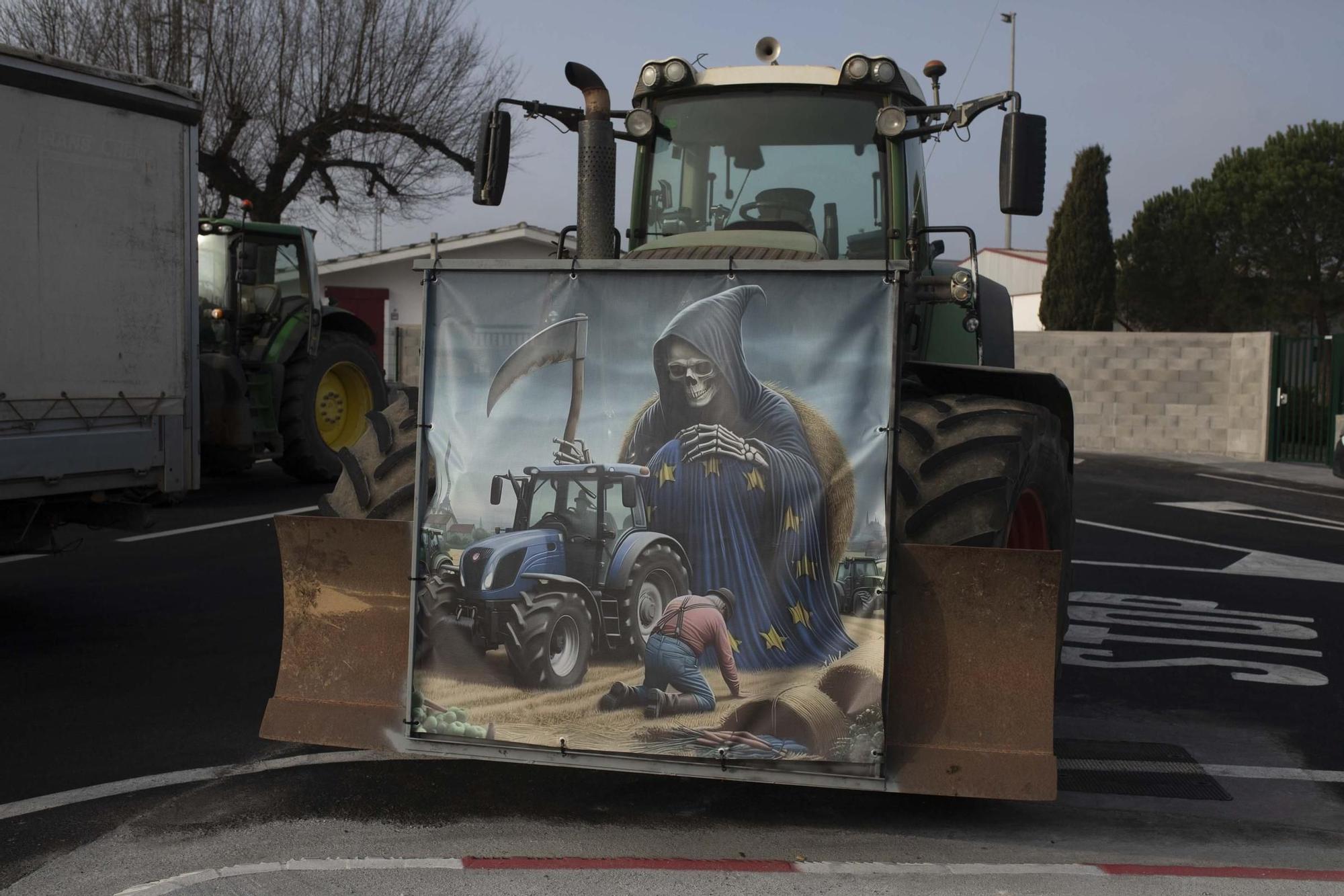 La pagesia gironina porta les queixes cap a Barcelona