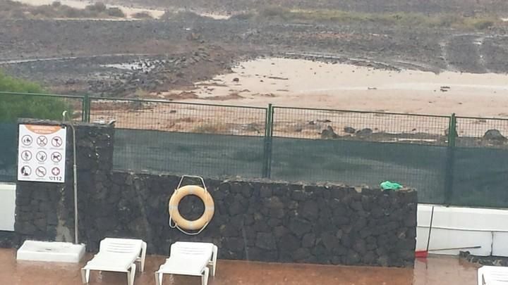 Lluvia en Lanzarote