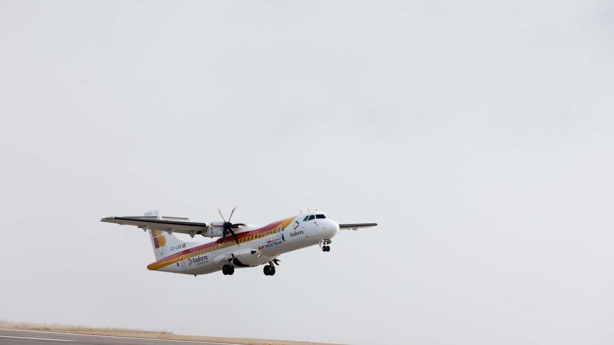 Un avión de Air Nostrum