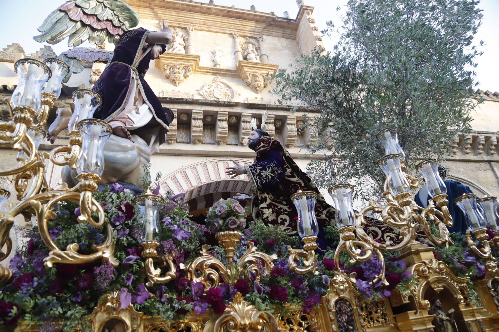 La procesión de la Hermandad del Huerto, en imágenes