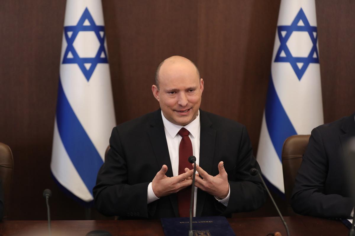 El primer ministro de Israel, Naftali Bennett.
