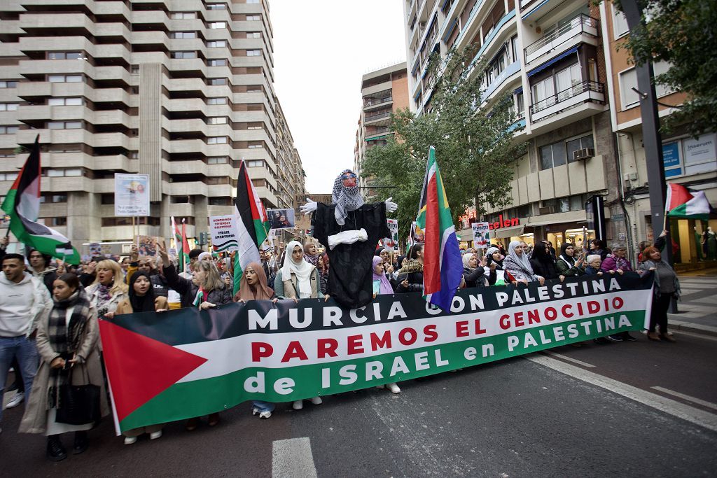 Todas las imagenes de la manifestación por la paz en Palestina de ...