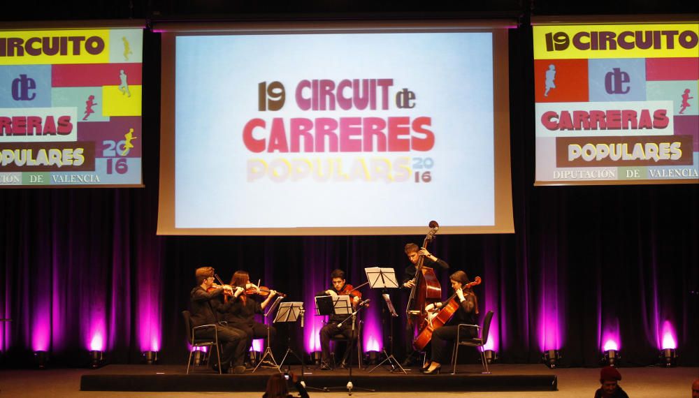 Gala de Circuito Diputación de Carreras Populares