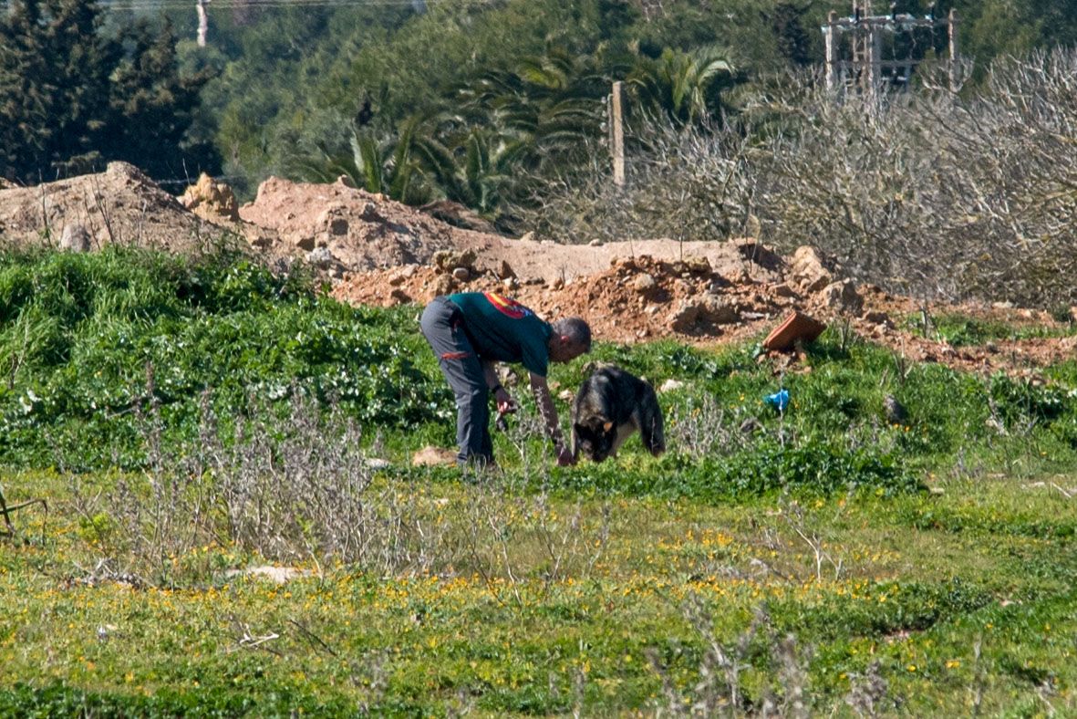 FOTOS: Buscan los restos de Malén Ortiz, la niña desaparecida en Mallorca hace nueve años, en un terreno de Calvià