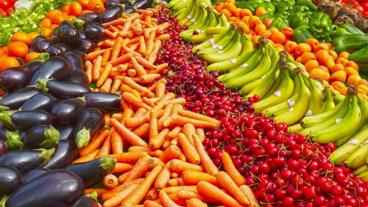 Frutas y hortalizas.