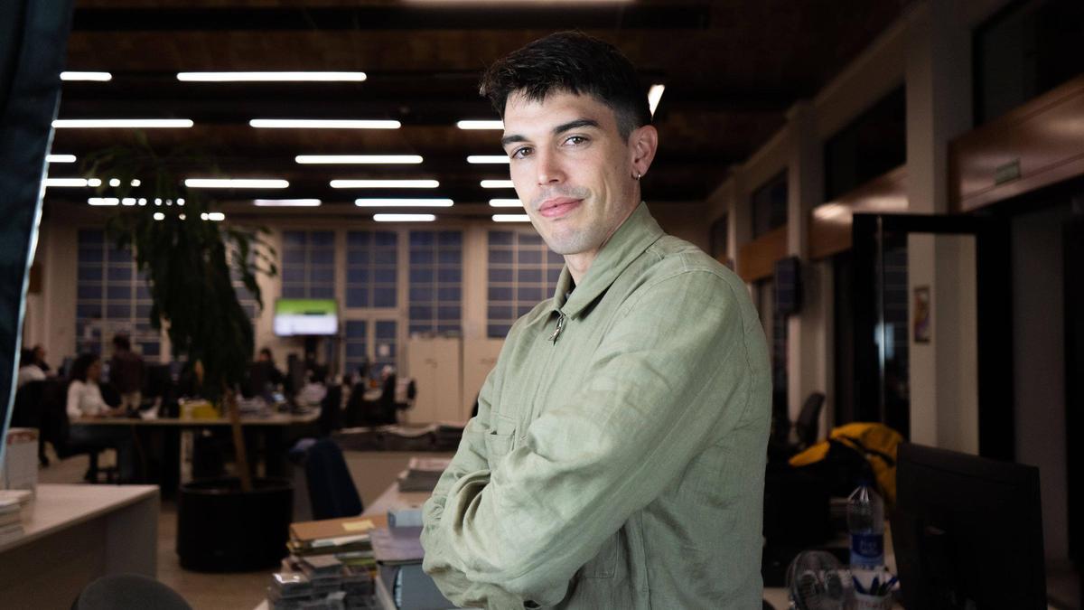 Albert Blaya Sensat, a la redacció de Regió7