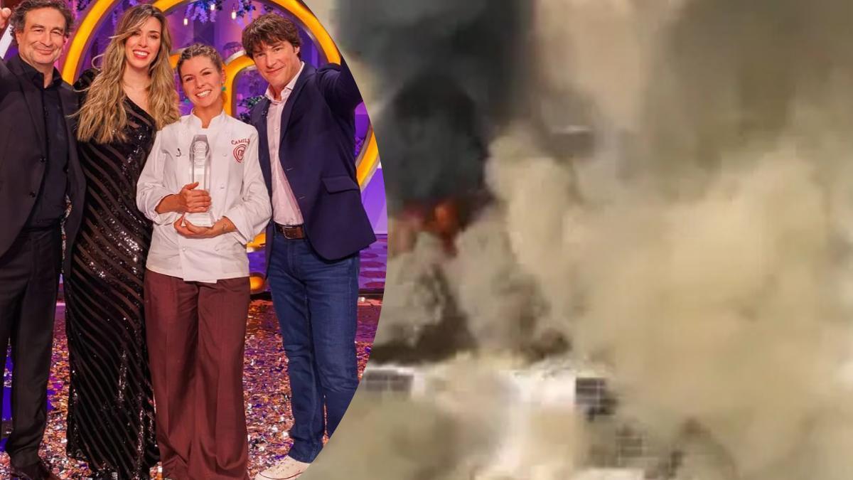 Final de MasterChef / Incendio en las instalaciones de Non Stop Studios