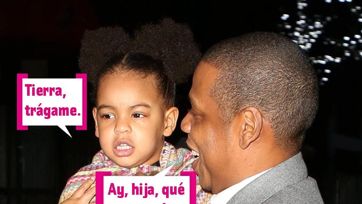 Blue Ivy también se avergüenza de sus padres (a veces)