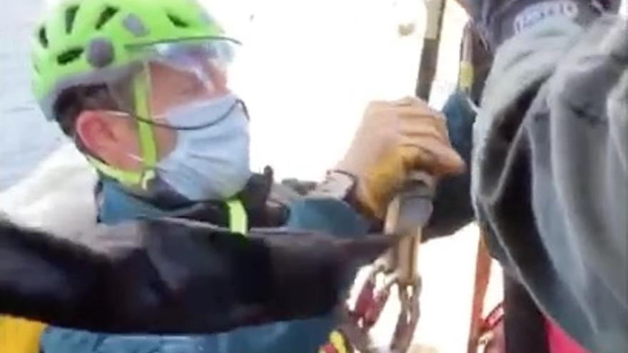 Rescatan a una excursionista lesionada en el Port de Sóller
