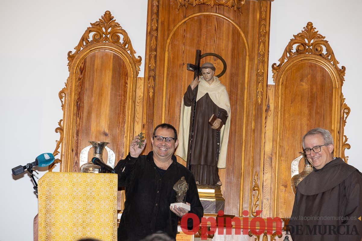 Entrega de los premios 'Místicos' en Caravaca