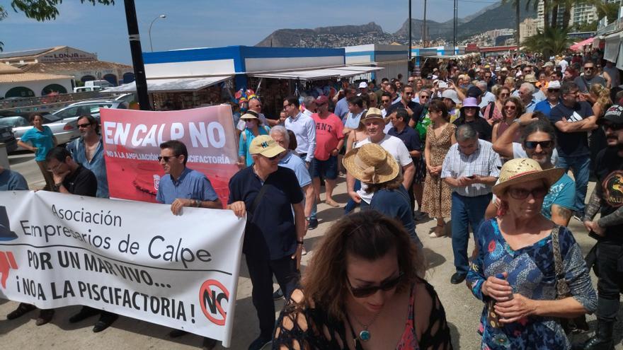 Calp clama contra la piscifactoría: &quot;Arruina la pesca tradicional y nuestras raíces&quot;