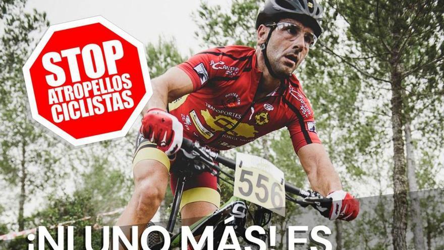 El mundo ciclista de Ibiza se moviliza en memoria del fallecido Bernat Ribas.