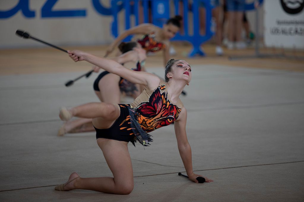 Campeonato regional de gimnasia rítmica en Los Alcázares