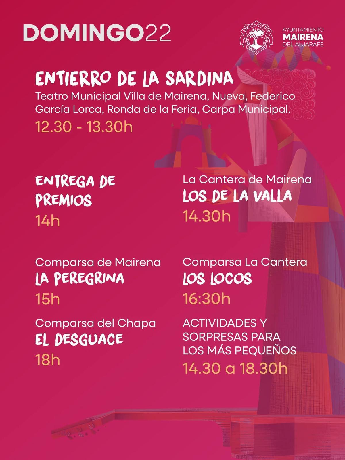 Programación del Ayuntamiento de Mairena del Aljarafe