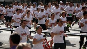 Unes 27.000 persones han participat en la Cursa dels Bombers de Barcelona d’aquest diumenge