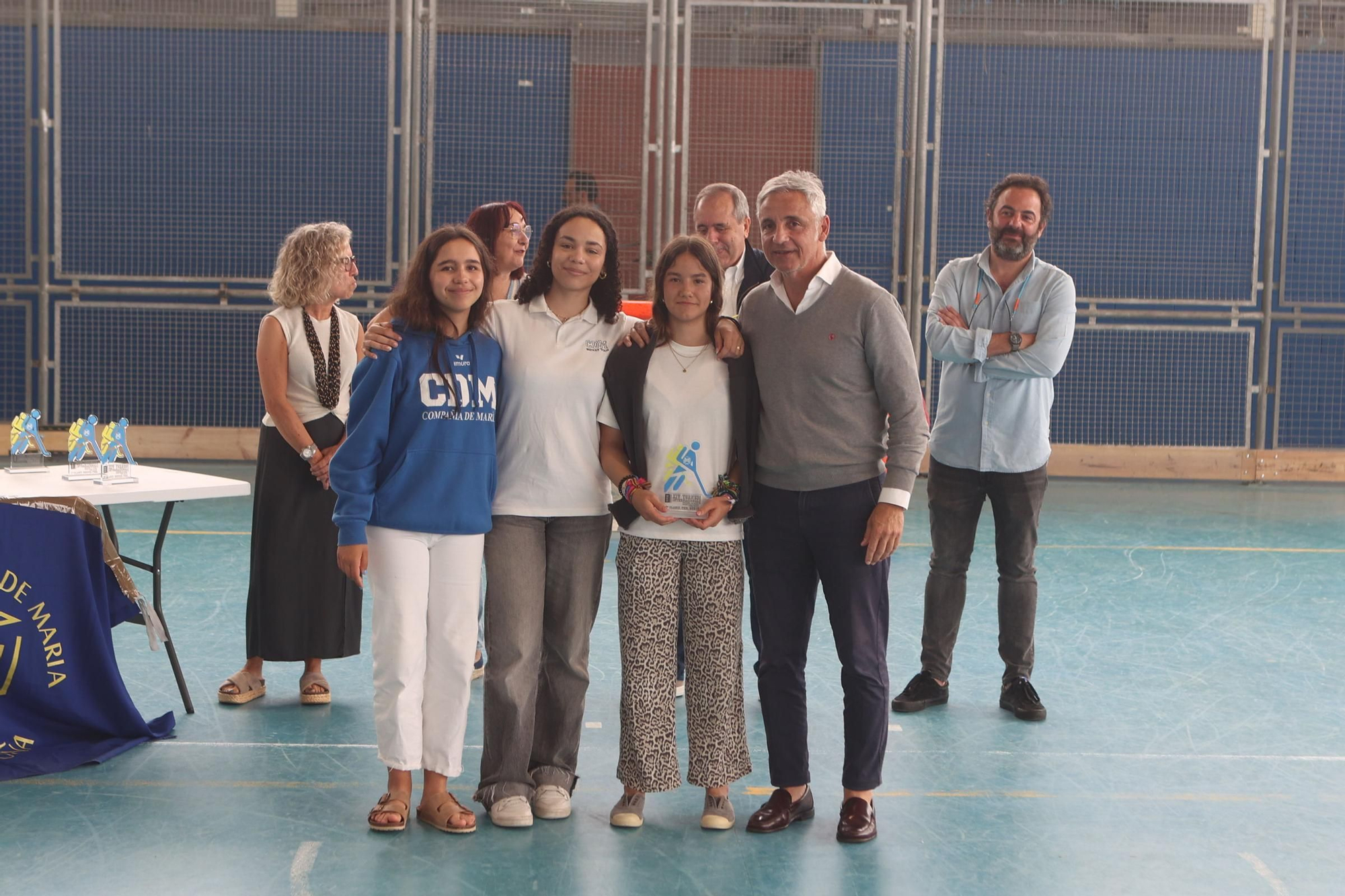Entrega de trofeos del Torneo Internacional Compañía de María