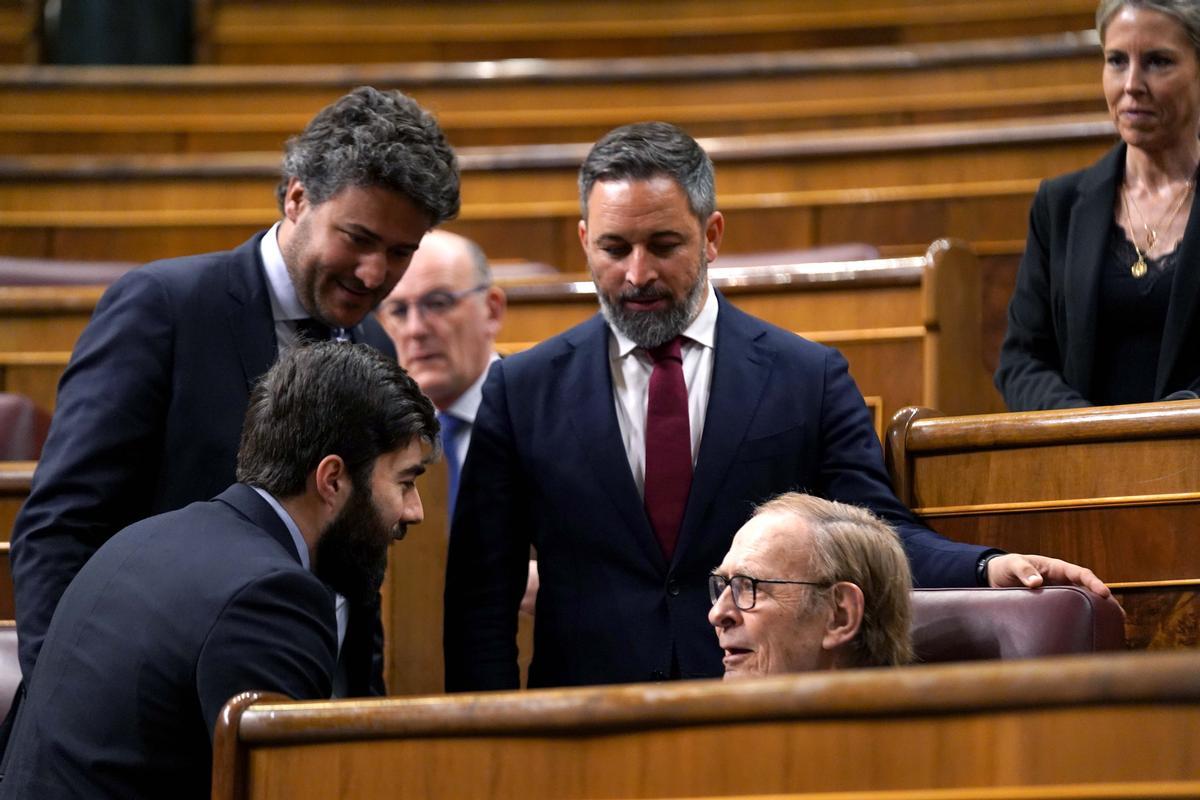 Segundo día de la moción de censura de Vox contra Pedro Sánchez