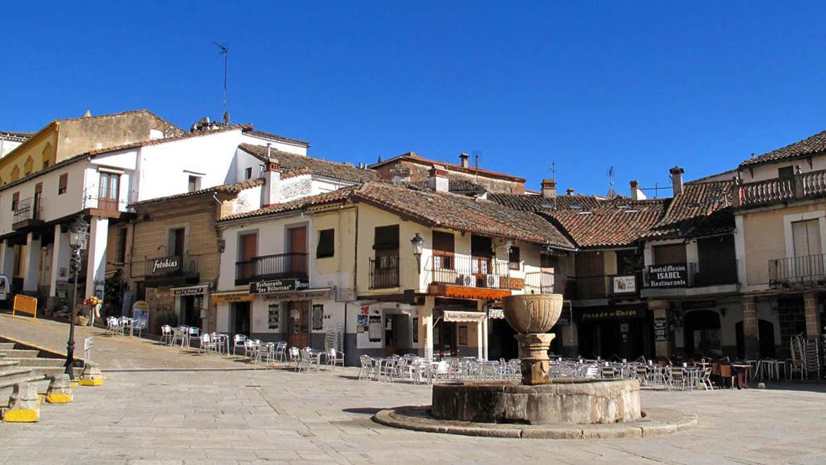 El pueblo de Guadalupe, en Cáceres.