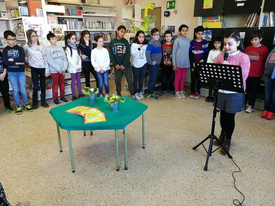 Alumnes de l'escola Puigberenguer creen un conte sobre els refugiats