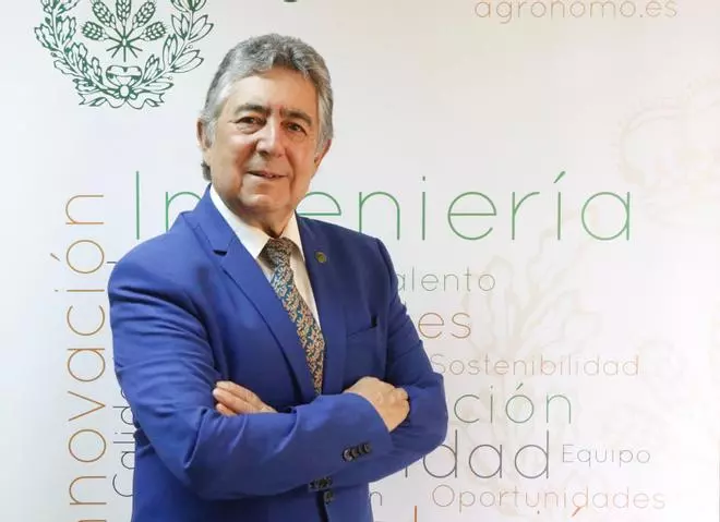 Daniel Pizarro, delegado en Córdoba del Colegio de Ingenieros Agrónomos de Andalucía