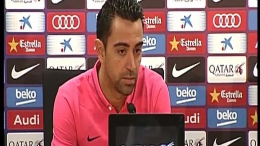 Xavi Hernández: "Voy a trabajar para ser útil"