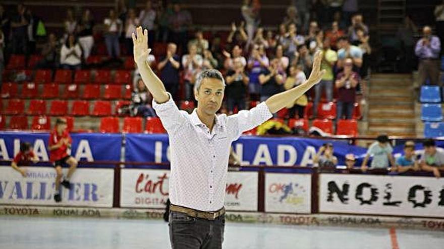 Ferran López s&#039;acomiada dels aficionats de Les Comes