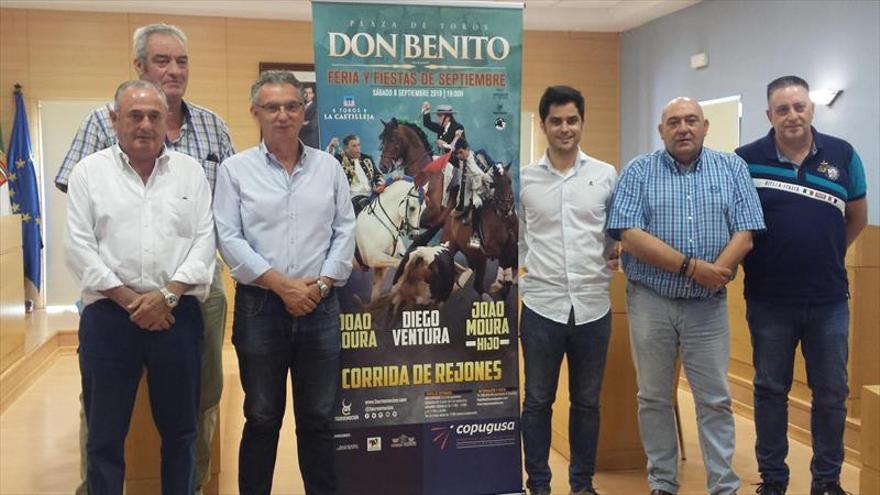 Joao Moura, padre e hijo, y Diego Ventura rejonearán en la feria