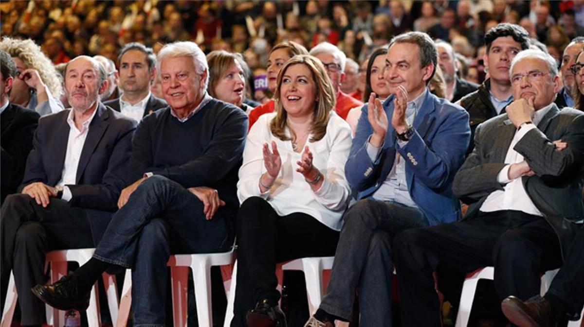 La presidenta de la Junta de Andalucía presenta hoy oficialmente su candidatura a secretaria general el partido