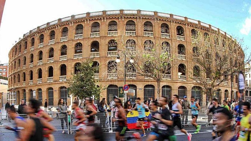 Calles cortadas por el Maratón de València