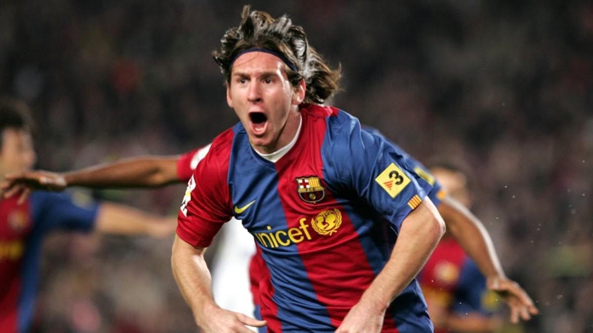 Leo Messi en la temporada 2006-07