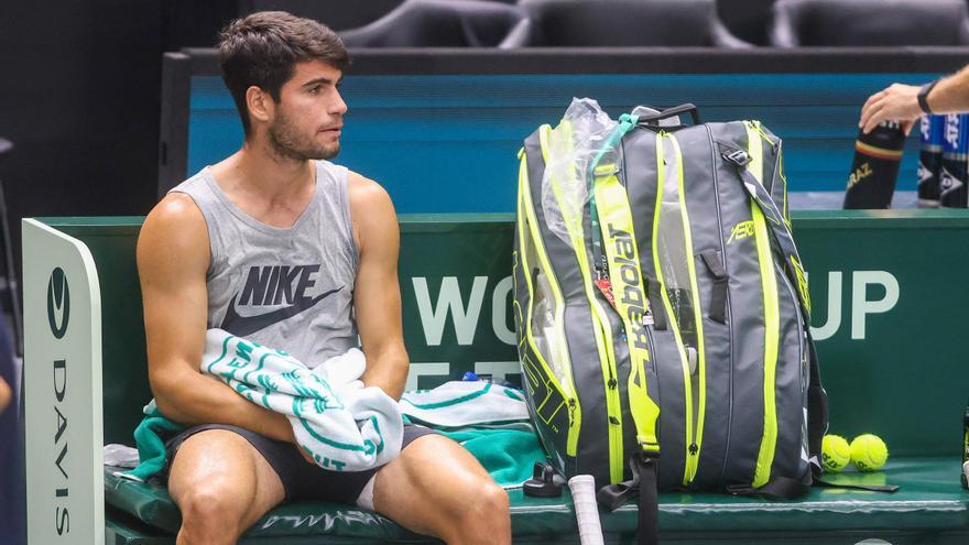 La Armada ya entrena en Valencia para la Copa Davis