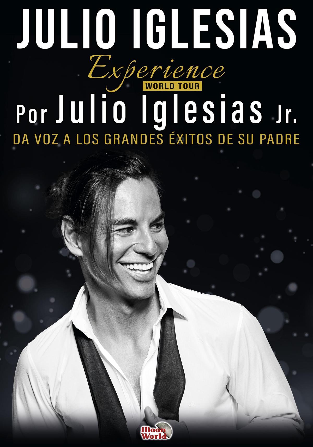 Cartel del espectáculo "Julio Iglesias Experience"