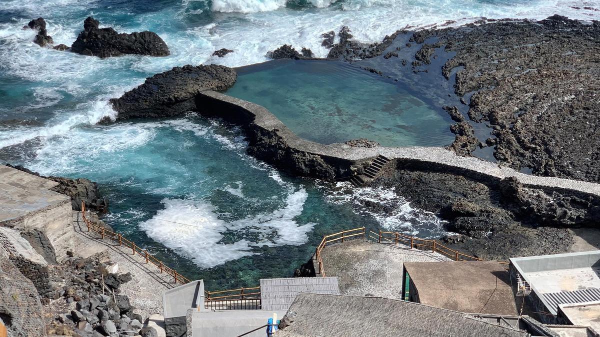 Charco Pozo de las Calcosas, en El Hierro.