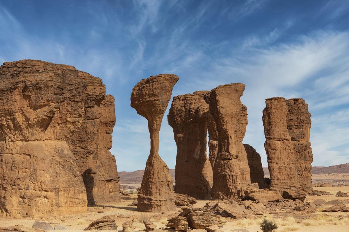 Paisaje de Ennedi Masiff