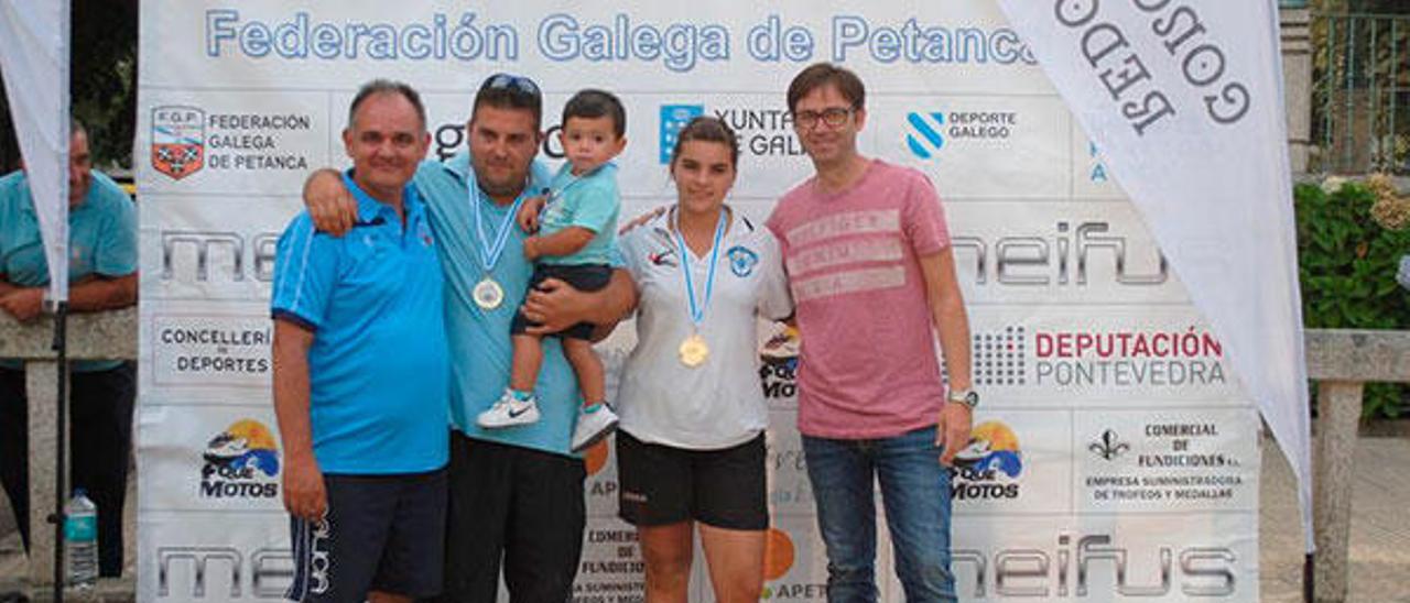 Do Lume, campeones gallegos de petanca