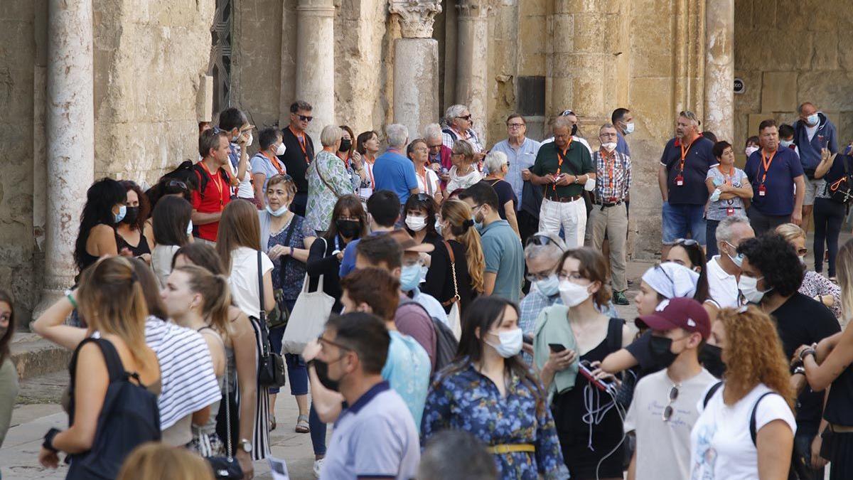 Turistas en el casco histórico de Córdoba.