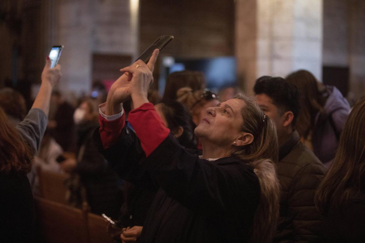 Fest des Lichtes auf Mallorca: So war die magische Acht am Freitag in der Kathedrale von Palma zu sehen