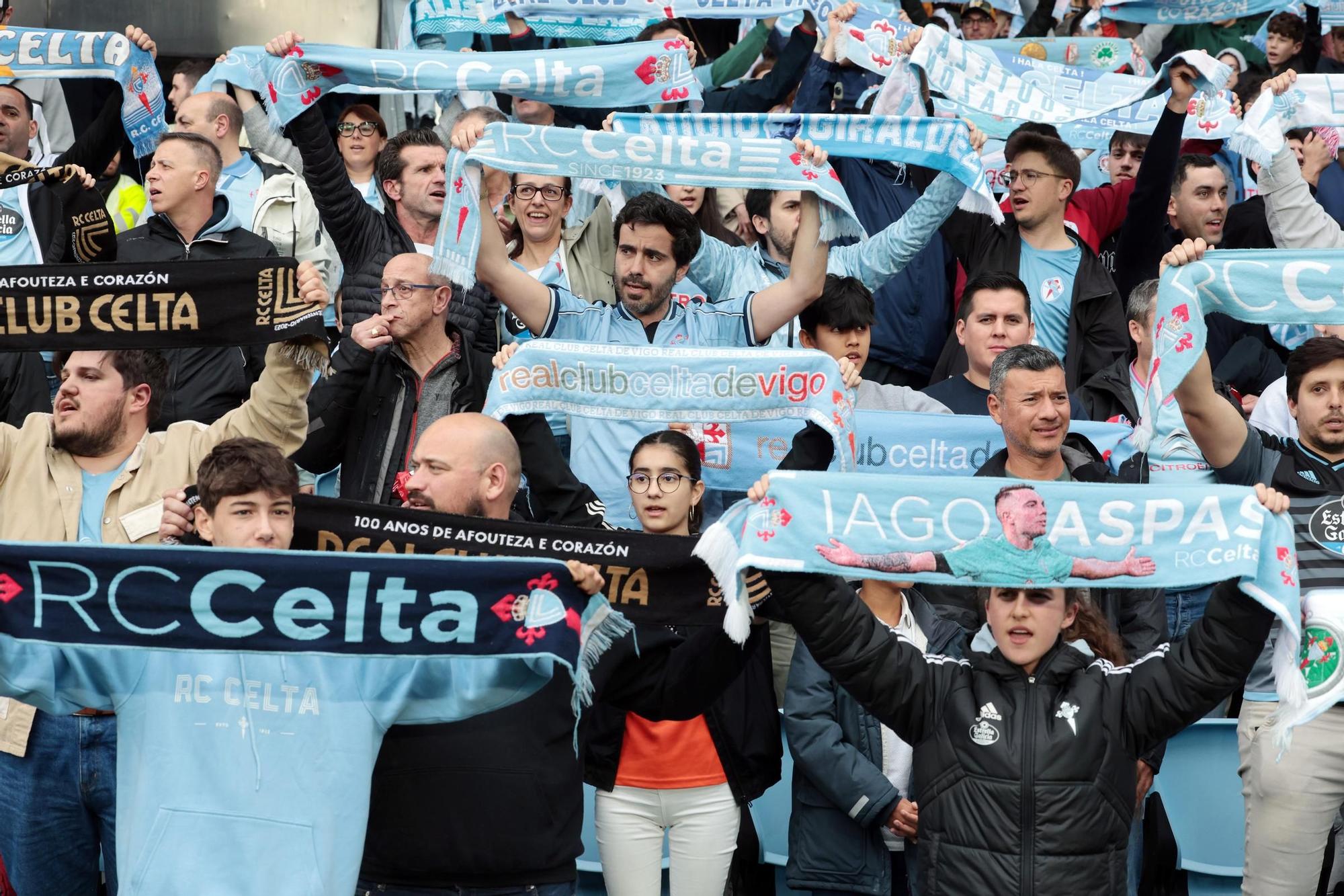 Las mejores imágenes del Celta - Espanyol