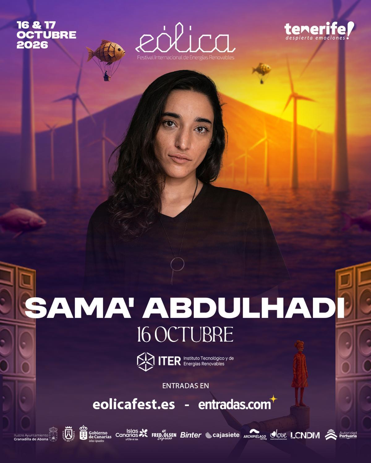 Eólica presenta a Sama' Abdulhadi
