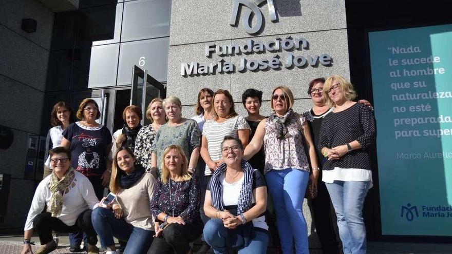 Participantes en el programa &#039;Cuidar cuidándome&#039; de la Fundación María José Jove.