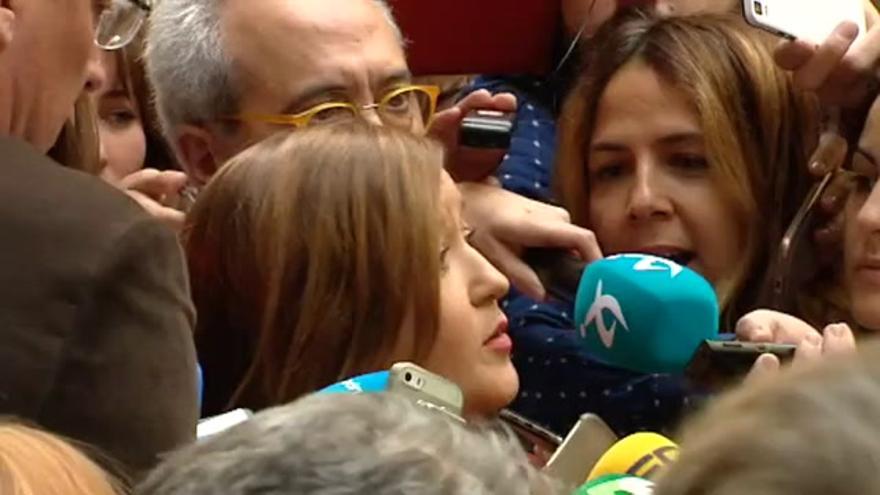 VÍDEO/ Declaraciones de Verónica Pérez ante la sede de Ferraz