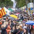 Ambiente en Sant Jordi 2024.