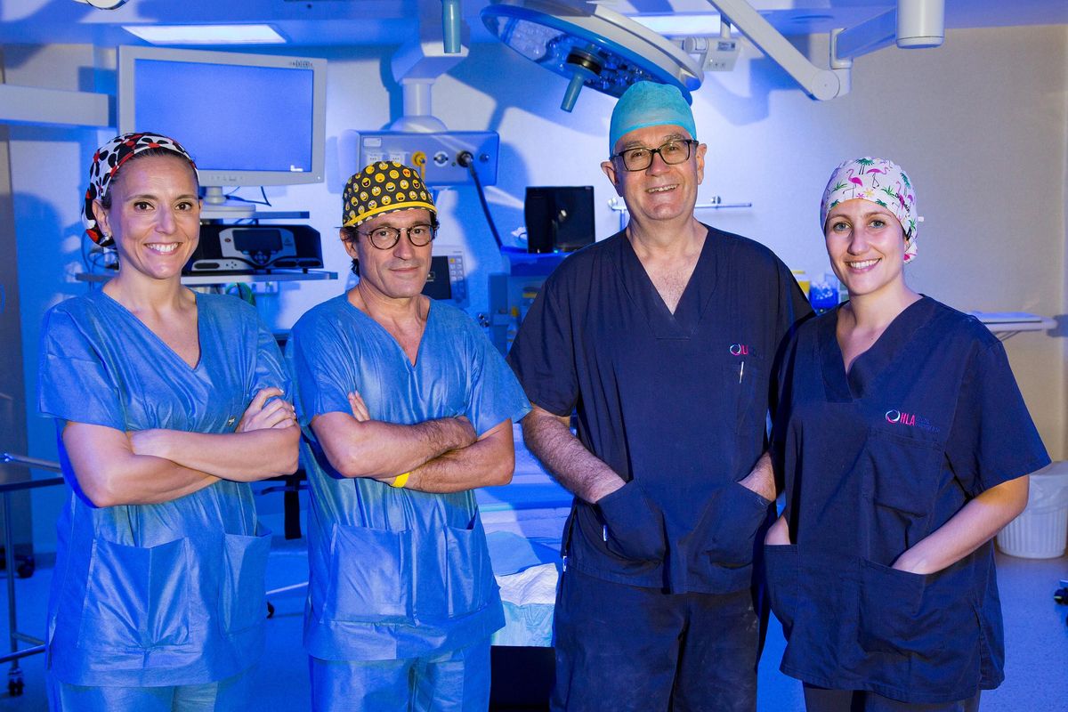 El equipo de la unidad integral de cirugía bariátrica de HLA Vistahermosa.